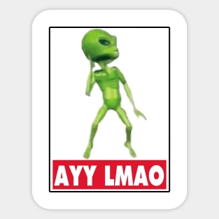 Ayy lmao Sticker